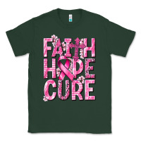 Sports Green faith hope cure cancer Classic Tee - NancyCooperArtShop
