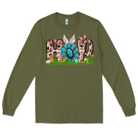 Army Green hop rabbit Long Sleeve Tee - MaliasSmallBusiness