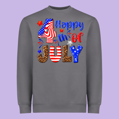 Happy 4th Of July Heavyweight Sweatshirt Designed By Nancycooperartshop