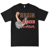 Black brain cancer warrior Premium Tee - texasbilliewilder