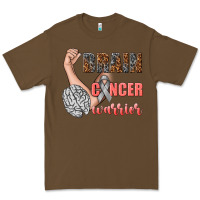 Cacao brain cancer warrior Premium Tee - texasbilliewilder