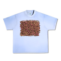 Grape Ice leopard with pink glitter Urban Heavy Tee - Artiststas