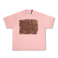 Salmon leopard with pink glitter Urban Heavy Tee - Artiststas