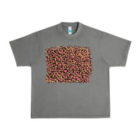 Tornado leopard with pink glitter Urban Heavy Tee - Artiststas