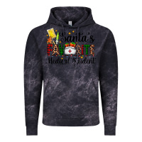 Cloud Black santa's favorite medical student Vintage Hoodie - AdoDesignShop