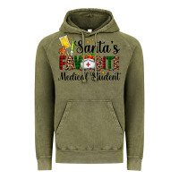 Vintage Olive santa's favorite medical student Vintage Hoodie - AdoDesignShop