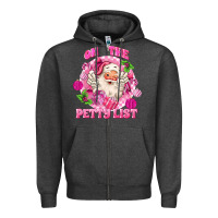 Charcoal Heather on the petty list Zipper Hoodie - MaliasSmallBusiness