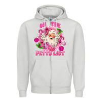 Dove Grey on the petty list Zipper Hoodie - MaliasSmallBusiness