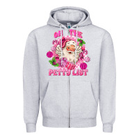 Heather Grey on the petty list Zipper Hoodie - MaliasSmallBusiness