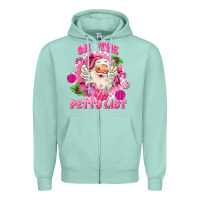 Seafoam on the petty list Zipper Hoodie - MaliasSmallBusiness