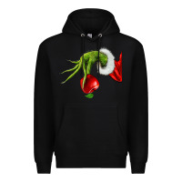 Black Christmas Character Premium Hoodie - NancyCooperArtShop