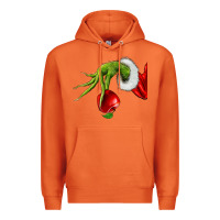 Carrot Christmas Character Premium Hoodie - NancyCooperArtShop