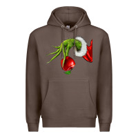 Coffee Christmas Character Premium Hoodie - NancyCooperArtShop