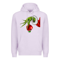 Lilac Christmas Character Premium Hoodie - NancyCooperArtShop