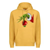 Mustard Christmas Character Premium Hoodie - NancyCooperArtShop