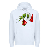 White Christmas Character Premium Hoodie - NancyCooperArtShop
