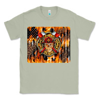 Matcha Firefighter Skull Classic Tee - LillyAllenDesigns