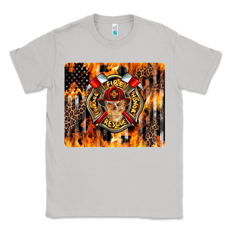 Firefighter Skull Classic Tee by LillyAllenDesigns | Teevron