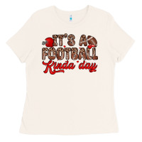 Bone it s a football kinda day Ladies Tee - Zillion Design Studio