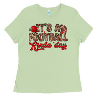 Matcha it s a football kinda day Ladies Tee - Zillion Design Studio