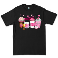 Black volleyball coffee cups Premium Tee - Zillion Design Studio