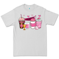 Dove Grey volleyball coffee cups Premium Tee - Zillion Design Studio