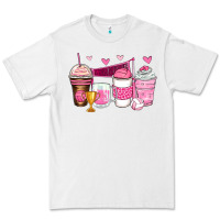 White volleyball coffee cups Premium Tee - Zillion Design Studio