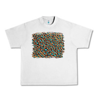 Lunar Rock leopard with turquoise glitter Urban Heavy Tee - Artiststas