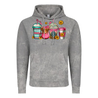 Cloud Rock longhaired cow coffee cups Vintage Hoodie - Jasminsmagicworld