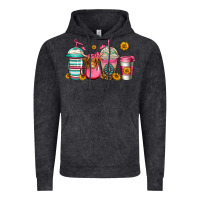 Vintage Black longhaired cow coffee cups Vintage Hoodie - Jasminsmagicworld