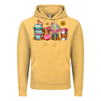 Vintage Mustard longhaired cow coffee cups Vintage Hoodie - Jasminsmagicworld