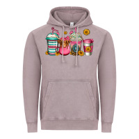 Vintage Zinc longhaired cow coffee cups Vintage Hoodie - Jasminsmagicworld