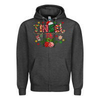 Charcoal Heather tinsel tits Zipper Hoodie - MaliasSmallBusiness
