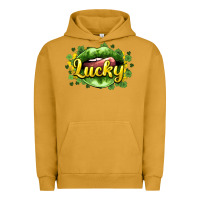 St. Patrick's Day Lips Lucky Urban Hoodie | Teevron