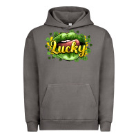 Pigment Tornado St. Patrick's Day lips lucky Urban Hoodie - HowdyJamesFarm