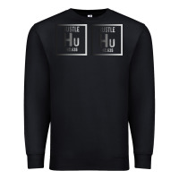 Black Hustle Harder Neon Premium Sweatshirt - Bettercallsaul