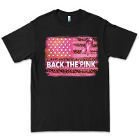 Black Back The Pink American Flag Premium Tee - texasbilliewilder