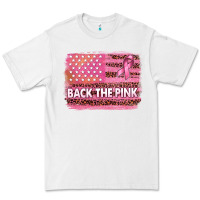 White Back The Pink American Flag Premium Tee - texasbilliewilder