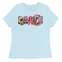Baby Blue brave cancer awareness ribbon Ladies Tee - JahusDesignShop
