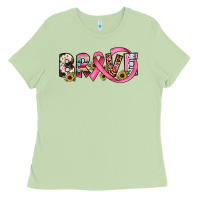 Brave Cancer Awareness Ribbon Ladies Tee | Teevron
