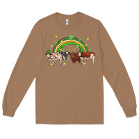 Toasted Coconut cow st patrick days Long Sleeve Tee - MaliasSmallBusiness