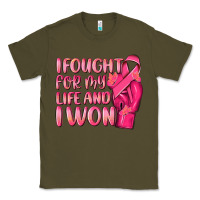 Army Green i fought for my life and i won Classic Tee - NancyCooperArtShop