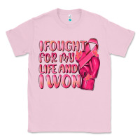 Bubblegum Pink i fought for my life and i won Classic Tee - NancyCooperArtShop