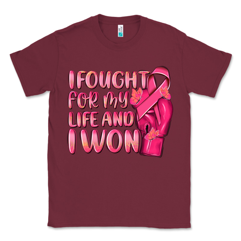 I Fought For My Life And I Won Classic Tee by NancyCooperArtShop | Teevron