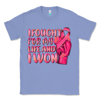 Colony Blue i fought for my life and i won Classic Tee - NancyCooperArtShop
