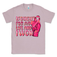 Lilac i fought for my life and i won Classic Tee - NancyCooperArtShop