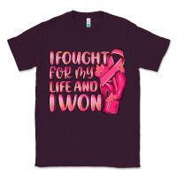 Plum i fought for my life and i won Classic Tee - NancyCooperArtShop