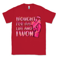 Red i fought for my life and i won Classic Tee - NancyCooperArtShop
