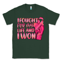 Sports Green i fought for my life and i won Classic Tee - NancyCooperArtShop