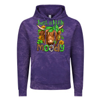 Cloud Purple just a little moody st patricks day Vintage Hoodie - Jasminsmagicworld